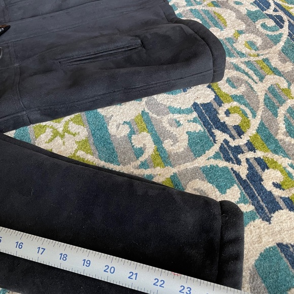 Women’s Sonoma Black Faux Suede & Fur Lined Jacket - Picture 10 of 14